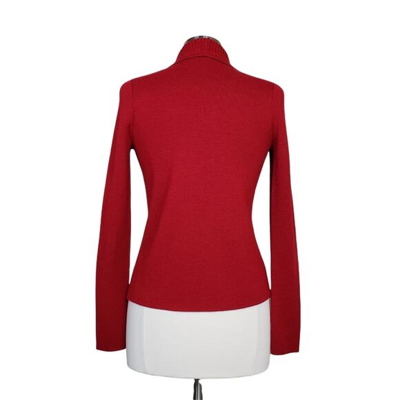 Loft Shawl Collar Merino Wool Blend Open Cardigan - Picture 3 of 10